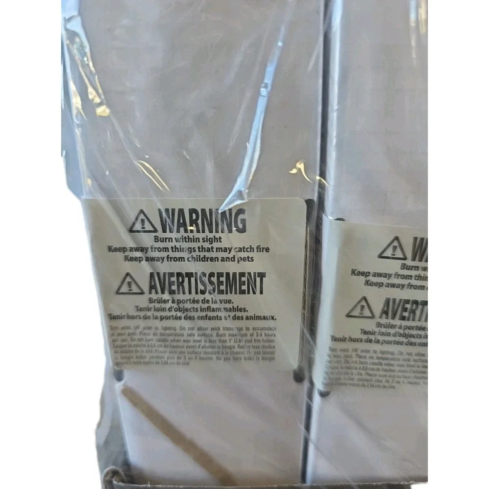 New ! 2 x 18 PK Taper Candles 10 in H White Color‎ Unscented Emergency Storm